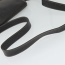 LOEWE Anagram Shoulder Bag Leather Green Gold Auth ep10432-7