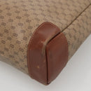 GUCCI Micro GG Supreme Tote Bag PVC Beige Gold 002 37 0035 Auth ep10439-12