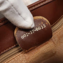 GUCCI Micro GG Supreme Tote Bag PVC Beige Gold 002 37 0035 Auth ep10439-22