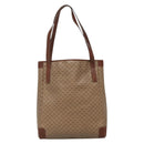 GUCCI Micro GG Supreme Tote Bag PVC Beige Gold 002 37 0035 Auth ep10439-3