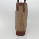 GUCCI Micro GG Supreme Tote Bag PVC Beige Gold 002 37 0035 Auth ep10439-5