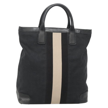 GUCCI GG Canvas Sherry Line Hand Bag Black Silver 002 1093 Auth ep10440