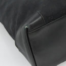 GUCCI GG Canvas Sherry Line Hand Bag Black Silver 002 1093 Auth ep10440-17