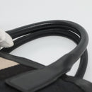 GUCCI GG Canvas Sherry Line Hand Bag Black Silver 002 1093 Auth ep10440-14