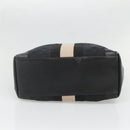 GUCCI GG Canvas Sherry Line Hand Bag Black Silver 002 1093 Auth ep10440-5