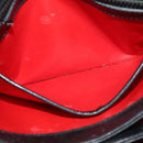 GUCCI Shoulder Bag Leather Black Gold Auth ep10445-20