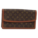LOUIS VUITTON Monogram Pochette Dam GM Clutch Bag M51810 LV Auth ep10450-1
