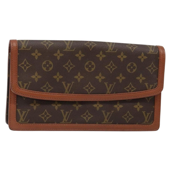 LOUIS VUITTON Monogram Pochette Dam GM Clutch Bag M51810 LV Auth ep10450