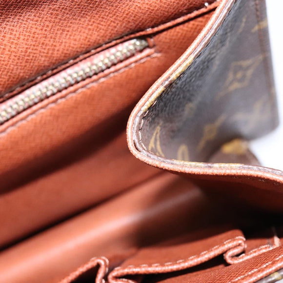 LOUIS VUITTON Monogram Pochette Dam GM Clutch Bag M51810 LV Auth ep10450