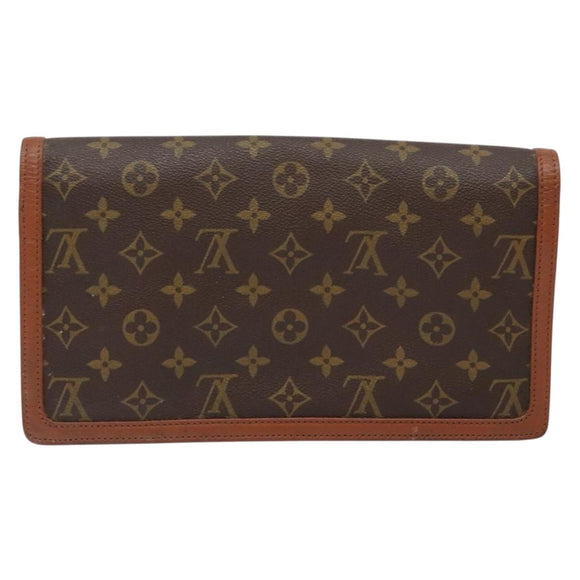 LOUIS VUITTON Monogram Pochette Dam GM Clutch Bag M51810 LV Auth ep10450