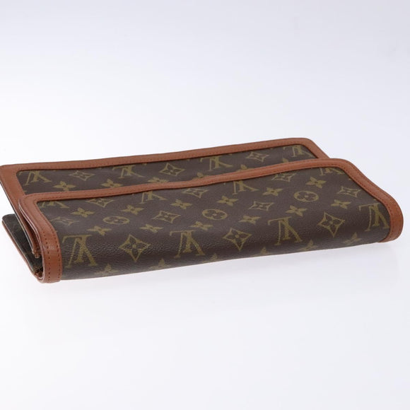LOUIS VUITTON Monogram Pochette Dam GM Clutch Bag M51810 LV Auth ep10450