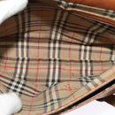 Burberrys Shoulder Bag Leather Brown Gold Auth ep10453-11