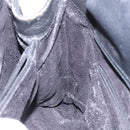 GUCCI Bamboo Hand Bag Suede Leather Black Gold 002 2853 0260 0 Auth ep10456-18