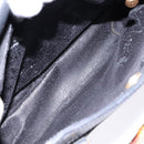 GUCCI Bamboo Hand Bag Suede Leather Black Gold 002 2853 0260 0 Auth ep10456-21