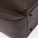 GUCCI Bamboo Hand Bag Leather Dark Brown 002 1118 0462 Auth ep10462-13