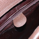 GUCCI Bamboo Hand Bag Leather Dark Brown 002 1118 0462 Auth ep10462-17