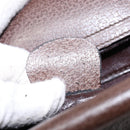 GUCCI Bamboo Hand Bag Leather Dark Brown 002 1118 0462 Auth ep10462-11