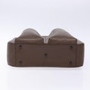 GUCCI Bamboo Hand Bag Leather Dark Brown 002 1118 0462 Auth ep10462-4