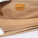 GUCCI Shoulder Bag Canvas Leather Brown Gold Auth ep10464-11