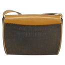 GUCCI Shoulder Bag Canvas Leather Brown Gold Auth ep10464-2