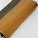 GUCCI Shoulder Bag Canvas Leather Brown Gold Auth ep10464-6