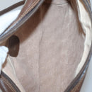 GUCCI GG Supreme Web Sherry Line Bag PVC Beige Gold 001 56 6472 Auth ep10466-10