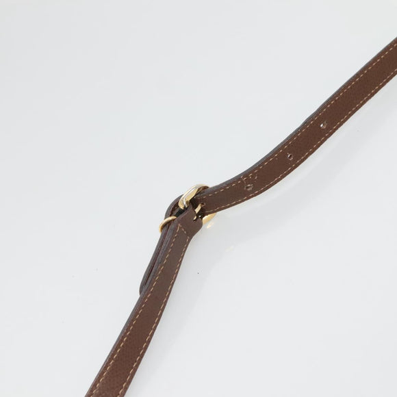 GUCCI GG Supreme Web Sherry Line Bag PVC Beige Gold 001 56 6472 Auth ep10466