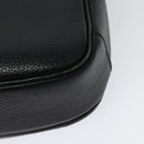 Burberrys Shoulder Bag Leather Gold Black Auth ep10469-16