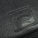 Burberrys Shoulder Bag Leather Gold Black Auth ep10469-17