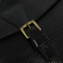 LOUIS VUITTON Epi Jeune Fille MM Shoulder Bag Black M52152 LV Auth ep10474-19