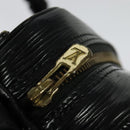 LOUIS VUITTON Epi Jeune Fille MM Shoulder Bag Black M52152 LV Auth ep10474-8