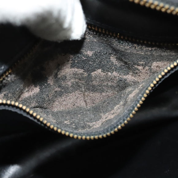 LOUIS VUITTON Epi Jeune Fille MM Shoulder Bag Black M52152 LV Auth ep10474