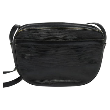 LOUIS VUITTON Epi Jeune Fille MM Shoulder Bag Black M52152 LV Auth ep10474 - 0