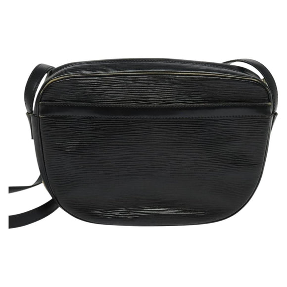 LOUIS VUITTON Epi Jeune Fille MM Shoulder Bag Black M52152 LV Auth ep10474