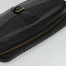 LOUIS VUITTON Epi Jeune Fille MM Shoulder Bag Black M52152 LV Auth ep10474-6