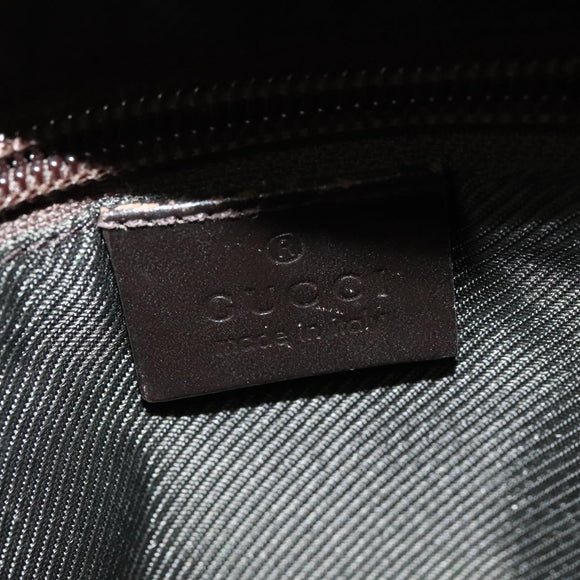 GUCCI GG Canvas Shoulder Bag Beige Silver 03136 Auth ep10483