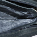 GUCCI GG Supreme Sherry Line Shoulder Bag PVC Navy Gold 41 02 013 Auth ep10484-17