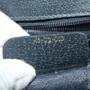 GUCCI GG Supreme Sherry Line Shoulder Bag PVC Navy Gold 41 02 013 Auth ep10484-21