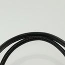 Burberrys Hand Bag Leather Black Gold Auth ep10489-8