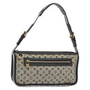 LOUIS VUITTON Monogram Mini Pochette Catrain Bag Blue M92330 LV Auth ep10490-1