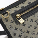 LOUIS VUITTON Monogram Mini Pochette Catrain Bag Blue M92330 LV Auth ep10490-17