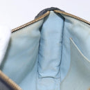 LOUIS VUITTON Monogram Mini Pochette Catrain Bag Blue M92330 LV Auth ep10490-20