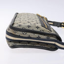 LOUIS VUITTON Monogram Mini Pochette Catrain Bag Blue M92330 LV Auth ep10490-3