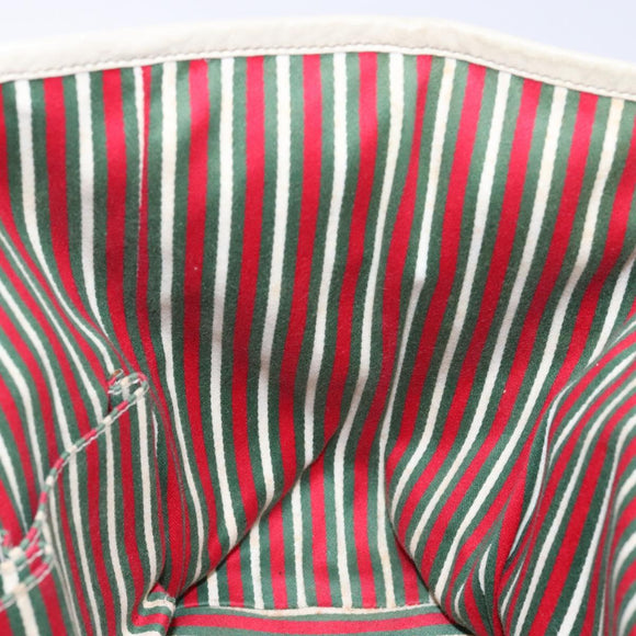 GUCCI GG Canvas Tote Bag Beige Gold 169946 Auth ep10492