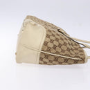 GUCCI GG Canvas Tote Bag Beige Gold 169946 Auth ep10492-3