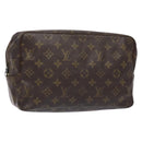 LOUIS VUITTON Monogram Trousse Toilette 28 Clutch Bag M47522 LV Auth ep10494-1