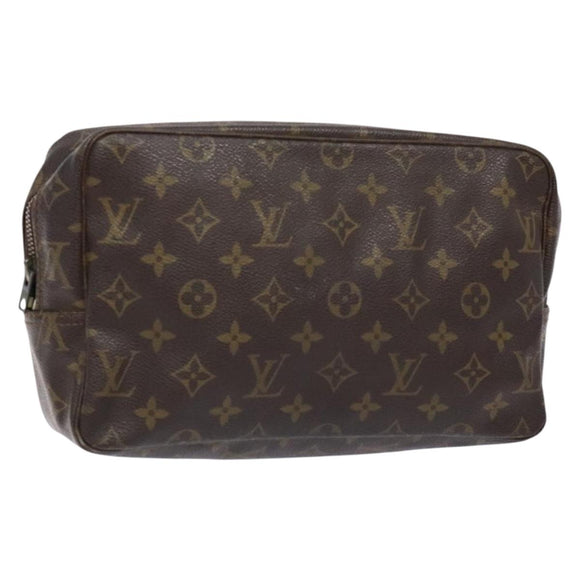 LOUIS VUITTON Monogram Trousse Toilette 28 Clutch Bag M47522 LV Auth ep10494