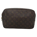 LOUIS VUITTON Monogram Trousse Toilette 28 Clutch Bag M47522 LV Auth ep10495-13