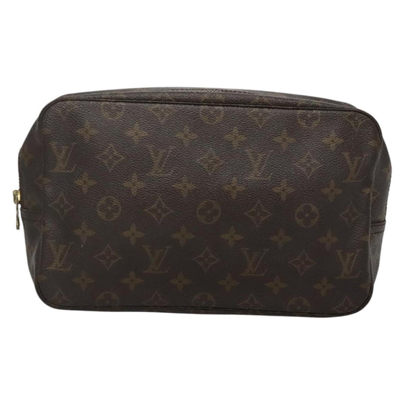 LOUIS VUITTON Monogram Trousse Toilette 28 Clutch Bag M47522 LV Auth ep10495