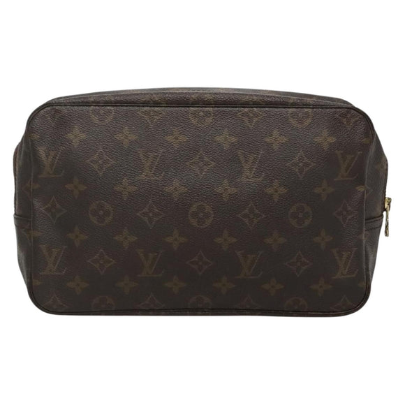 LOUIS VUITTON Monogram Trousse Toilette 28 Clutch Bag M47522 LV Auth ep10495